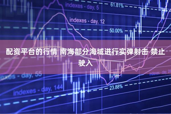 配资平台的行情 南海部分海域进行实弹射击 禁止驶入